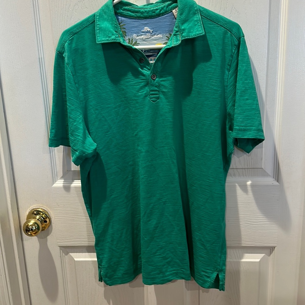 Tommy Bahama Polo short sleeve 100% cotton - Size Small